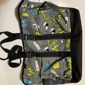 Stylish Gray and Black Tote Bag